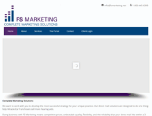 Tablet Screenshot of fsmarketingservices.com